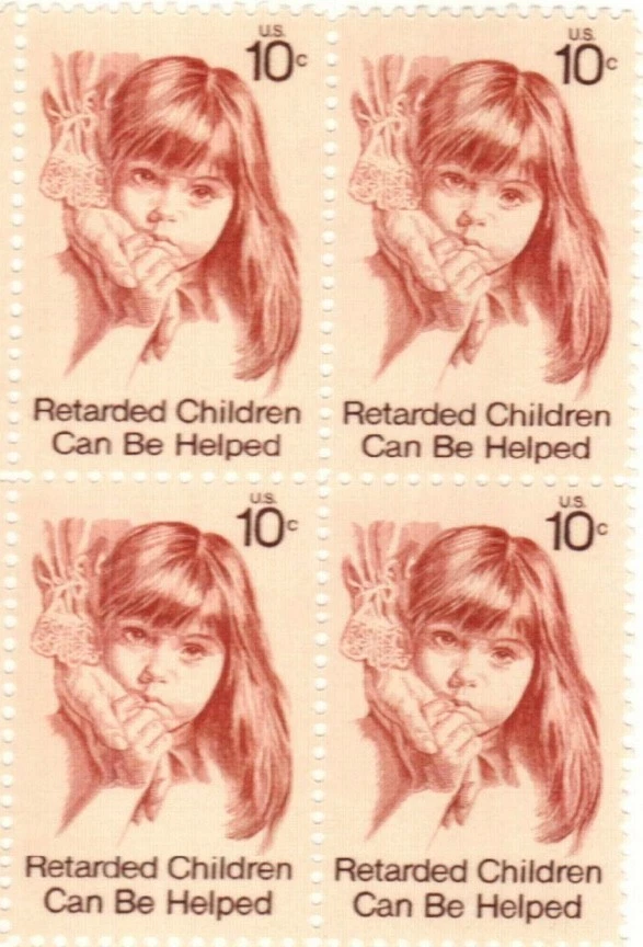 United States 10¢ Helping Retarded Children Postage Stamp #1549 100 singles pack - Image 1 of 1