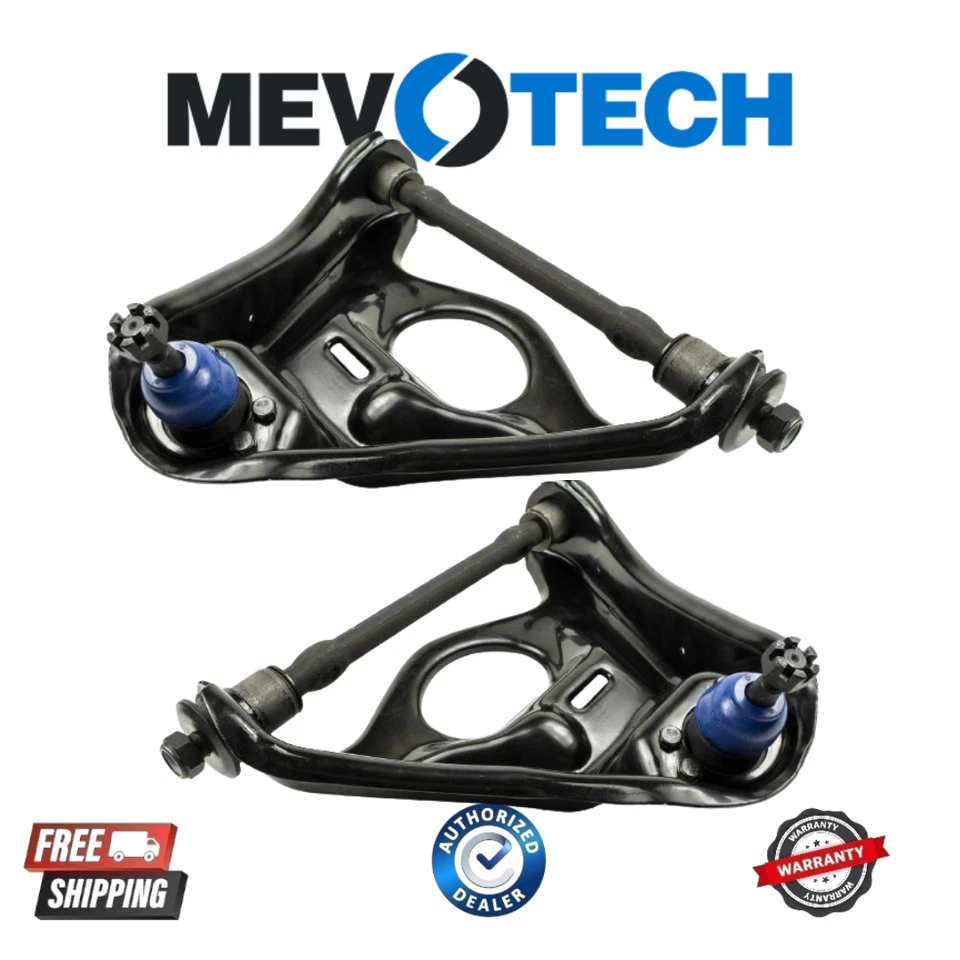 NEW MEVOTECH 2PCS Set Front Upper Control Arms Ball Joints For GMC Safari 90-05 - Image 1 of 1