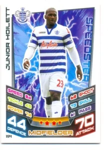 Topps Match Attax 2012/2013 Card 194 - Junior Hoilett - Queens Park Rangers - Picture 1 of 2