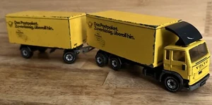 Siku VOLVO F7 Das Postpaket 1980s 1:55 DBP-Paketlastzug Post Office Truck - Picture 1 of 14