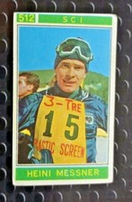 HEINI MESSNER N.512-SKI FIGURE SANDWICHES SPORTS CHAMPIONS 1967/68