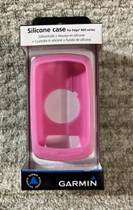 Genuine GARMIN Silicone Case PINK For Edge 800 Series Sports Receiver GPS - Picture 1 of 9