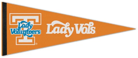 Tennessee Volunteers LADY VOLS NCAA Premium Felt Collectors PENNANT Cover