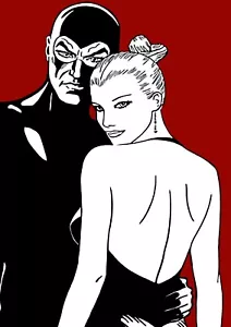 POSTER A3 DIABOLIK EVA KANT - Foto 1 di 1