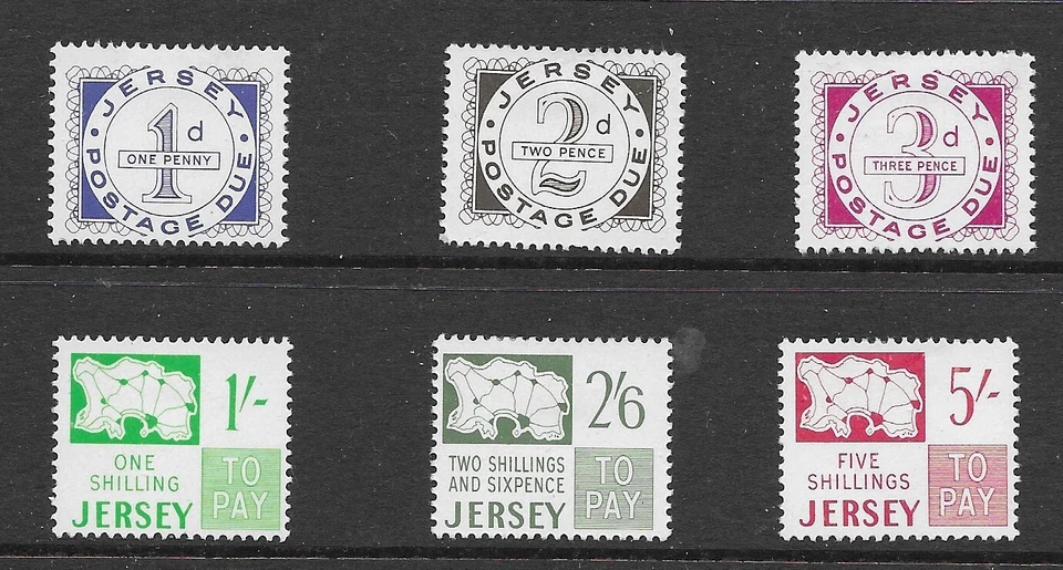 Jersey 1969 Postal Dues M/M (CI18) - Image 1 of 1
