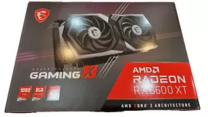 MSI Radeon RX 6600 XT GAMING X 8GB GDDR6 Graphics Card - Picture 1 of 7