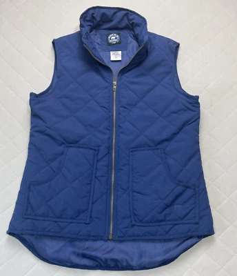 Chaleco Polar King By Key Mujer Grande Acolchado Azul Cremallera Completa Exterior Foto 1 de 4