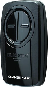 Chamberlain KLIK5U-BK2 schwarz Universal Garagentor Fernbedienung zwei Tasten 5276OB - Bild 1 von 2