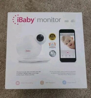 iBaby Monitor M6 无线数码婴儿摄像机-白色 — 第 1/4 张图片