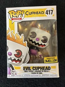 Funko Pop Games Cuphead Evil Cuphead #417 Hot Topic Exclusive Vinyl In Box - Bild 1 von 6