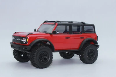 Traxxas Red 97074 Ford Bronco 4x4 Crawler RC New 1:18 Ready to Run - Image 1 of 4