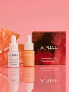Alpha-H RADIANCE REBOOT DUO SET - 10mL - VITAMIN C MIDNIGHT REBOOT NEW BOXED - Picture 1 of 1