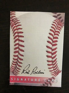 Seattle Pilot/Minnesota Twins RICH ROLLINS handsignierte Signatur Sweet Spot Karte - Bild 1 von 1