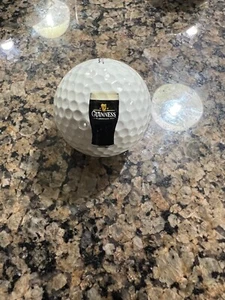 LOGO GOLF BALL-(1) ORIGINAL GUINNESS DRAUGHT GLASS LOGO-OLDER PROV BALL LOGO‼️ - Picture 1 of 1