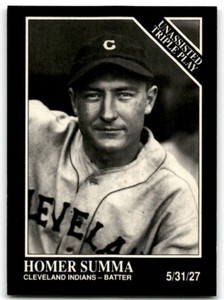 1991 CONLON COLLECTION TSN HOMER SUMMA CLEVELAND INDIANS #205
