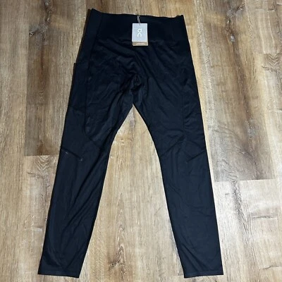 NEW On Cloud OC Movement Tights Pants Black Women's Size XL Active Running Yoga - Image 1 of 4