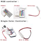 mini 24 44 3 Keys 12V wire RF IR Box Remote Controller RGB LED Light Strip B21