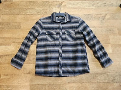 solaris men's medium hiking outdoor thick fabric outerwear shirt long sleeve - Image 1 of 4