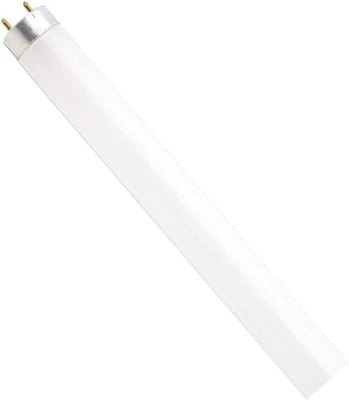LEDVANCE 22137 White, Sylvania 24" 17W T8 Linear Fluorescent Lamp, 1270... - Image 1 of 2