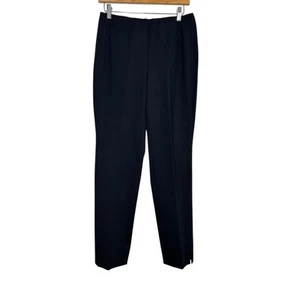 NWT J. Jill Ponte Slim Leg Pant Size SMALL Navy Blue Pull On Stretch Minimalist - Picture 1 of 8