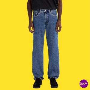 Pantalones de mezclilla LEVI'S 505 de corte regular para hombre, 100 % algodón, en tu cancha, 32 W x 34 L - Imagen 1 de 8