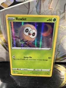 Rowlet SWSH220 SWSH: Sword & Shield Promo Cards Holo Near Mint - Picture 1 of 1