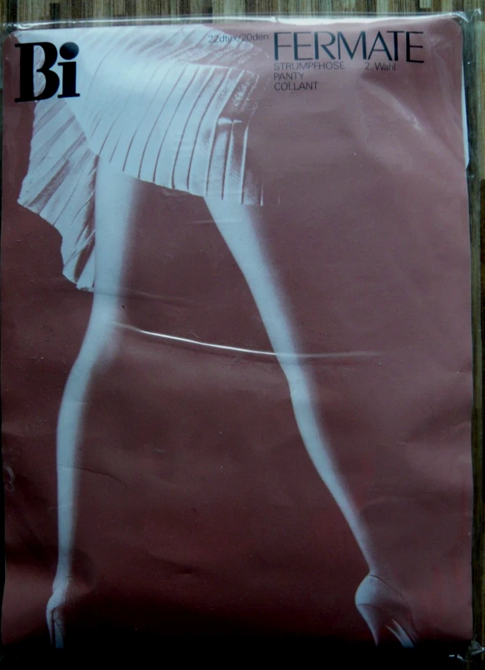Nylon Feinstrumpfhose von Bi Fermate Gr.50-52 sandel neu - Bild 1 von 1