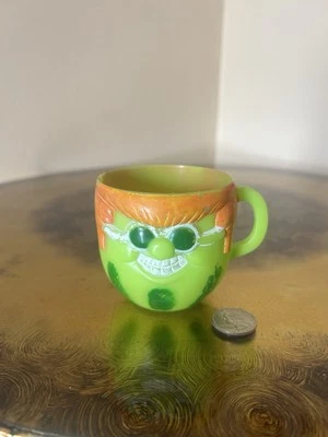 Taza Kool-Aid vintage 1974 Way Out sandía cara divertida Pillsbury Foto 1 de 4