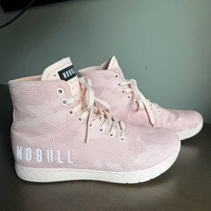 NoBull Superfabric Trainer Hightop Rose Pink Camo Womens 8.5 - Picture 1 of 8