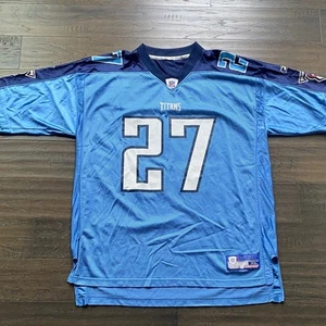 NFL Tennessee Titans Eddie George Jersey Men Sz XL Printed Mesh Fan Gear - Picture 1 of 7