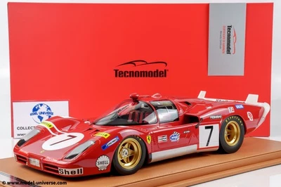 Tecnomodel - 1:12 Ferrari 512S SEFAC Long Tail 24h Le Mans 1970 No.7 Derek Be... - Image 1 of 4