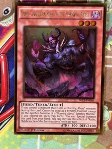 Yugioh Rubic, Malebranche Of The Burning Abyss PGL3-EN046 Single - Imagen 1 de 1