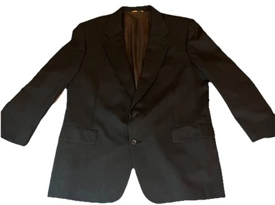 Sterling and Hunt Men's Gray Wool Sports Coat Size 46R Premier Kuppenheimer Edit - Image 1 of 4