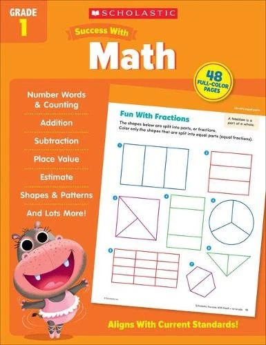 Scholastic Success with Math Grade 1 Workbook (Paperback) (UK IMPORT) - Image 1 of 1