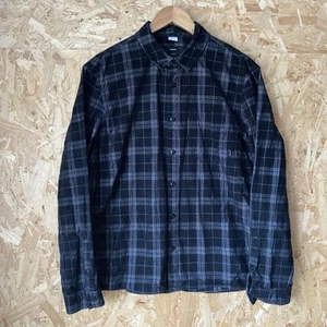 Finisterre Black Corduroy Shirt 100% Organic Cotton - Men’s XL - Picture 1 of 13
