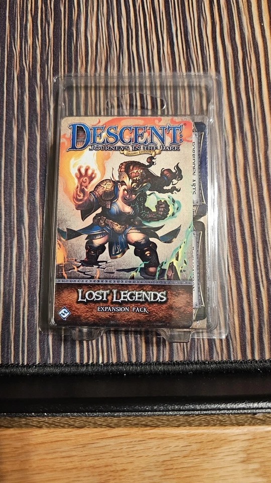 FFG Descent Journeys in The Dark 2da Edición Leyendas Perdidas Expansión RARO Nuevo Foto 1 de 1