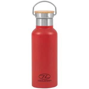 Highlander 500ml Campsite Flasche Wasser Rostfreier Stahl Auslaufsicher Rot - Bild 1 von 1