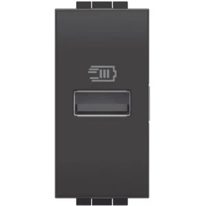 L4191A Chargeur USB avec entrée Type A à Installer dans la Plaque Livinglight... - Afbeelding 1 van 1
