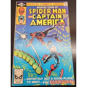 Marvel Team-Up Spider-Man & Captain America Comic Book #106 1981 - Picture 1 of 6