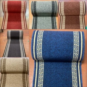 Sehr langer Flurteppich strapazierfähig Flurläufer rutschfest Gummirücken extra lang  - Bild 1 von 26