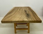 Tischplatte Massivholzplatte Suar Holz 177x112x8cm Edelholz  