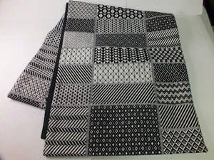 Table Runner Black/White 14" x 72" Formal Decor - Picture 1 of 3