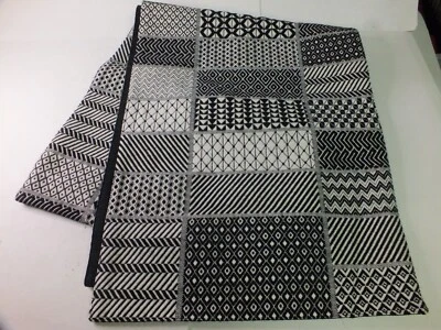 Table Runner Black/White 14" x 72" Formal Decor - Image 1 of 3