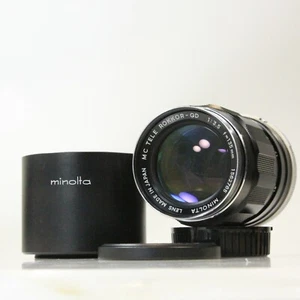 135mm f/3.5 MC TELE ROKKOR-QD Minolta MD Mount Telephoto Portrait 135mm (C1360) - Picture 1 of 12