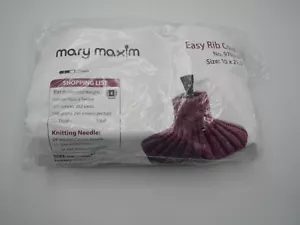 Mary Maxim Rib Cowl Crochet Kit Yarn Color:Thistle & Instructions Knitting NEW - Picture 1 of 5