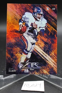 2014 Topps Fire #14 John Elway Flame Foil - Picture 1 of 2