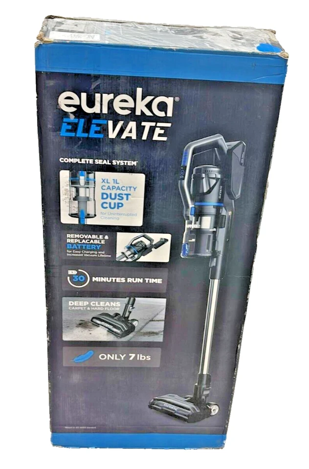 Eureka Lightweight Cordless Vacuum Cleaner, High Altitude NEC480, Black / USED - Image 1 of 4