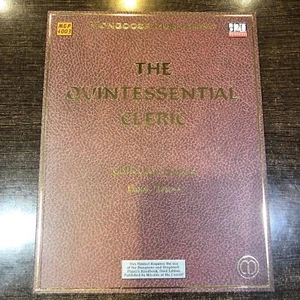 QUINTESSENTIAL CLERIC Dungeons & Dragons English RPG Collectors AD&D Nuevo - Bild 1 von 1