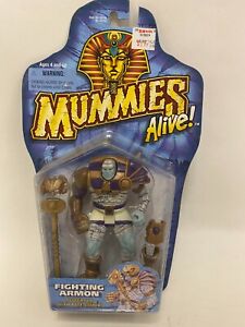 1997 Kenner Mummies Alive Fighting Armon Factory Sealed Card