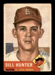 1953 Topps Set Break #166 Bill Hunter VG *OBGcards* - Picture 1 of 2